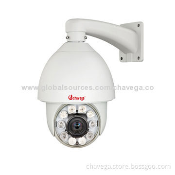 480TVL 27x Optical Focus Intelligent PTZ Wireless IP IR Dome Camera, 12V DC/4A Power Supply
